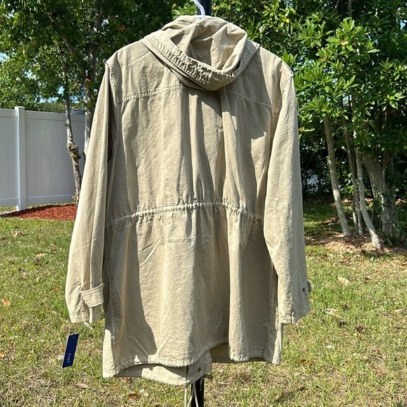 New Apt. 9 hooded cotton parka - Picture 3 of 15